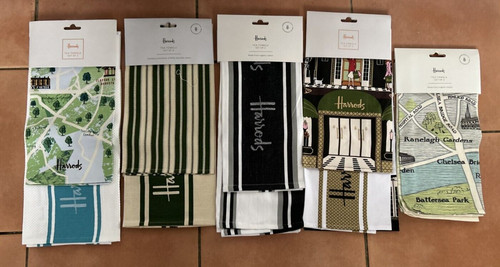 Harrods towel set new - harrods,