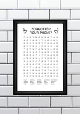 Bathroom Print Minimalist Wall