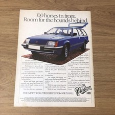 GUNS70 MAGAZINE ADVERT 12X9 THE VAUXHALL CARLTON ESTATE