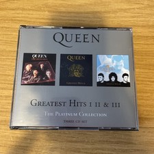 QUEEN GREATEST HITS I, II, III THE PLATINUM COLLECTION THREE CD SET
