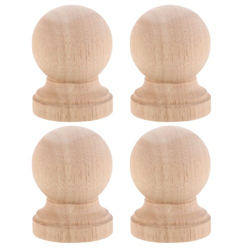 Pcs unfinished wood finial - pcs,