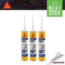 3 x Sikaflex EBT+ Polyurethane Sika 300ml Adhesive Sealant Elastic Flexible