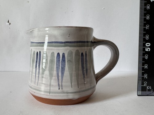 Vintage stoneware pottery milk - vintage,