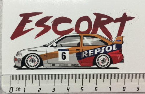 Sticker decal ford escort - sticker,