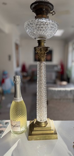 Antique hobnail supercut glass - antique,