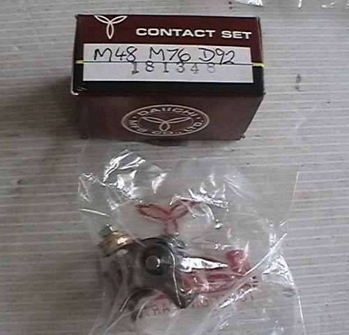 Daiichi contact breaker - daiichi, points