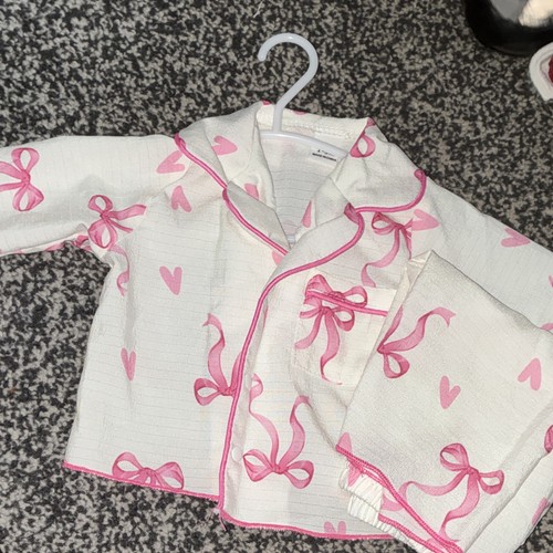 Baby girls white pink - girls, hearts