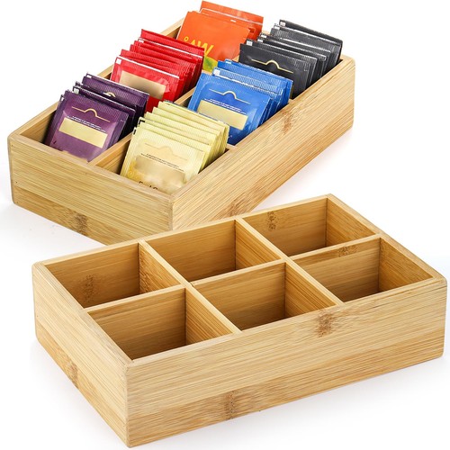 Pack bamboo tea bag storage - 2,