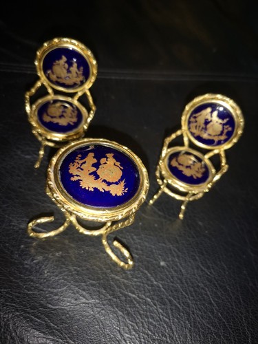 Mid century limoge miniature - limoge,