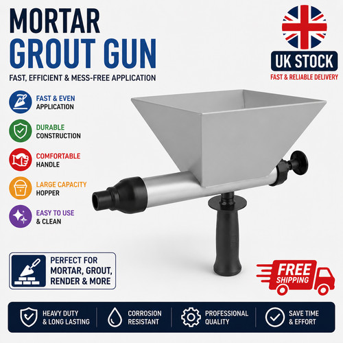 Electric mortar grout gun - grout,