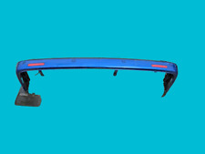 VW TRANSPORTER T5 2006 REAR BUMPER WITH PDC SENSORS IN BLUE LA5W 7H5807417F