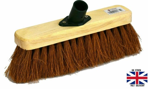 Wooden soft coco bristle brush - wooden,