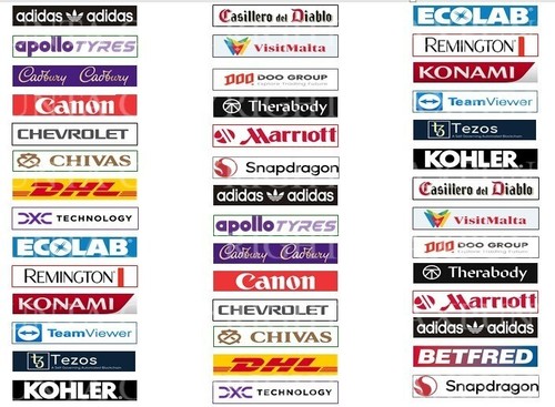Subbuteo stickers - 42,