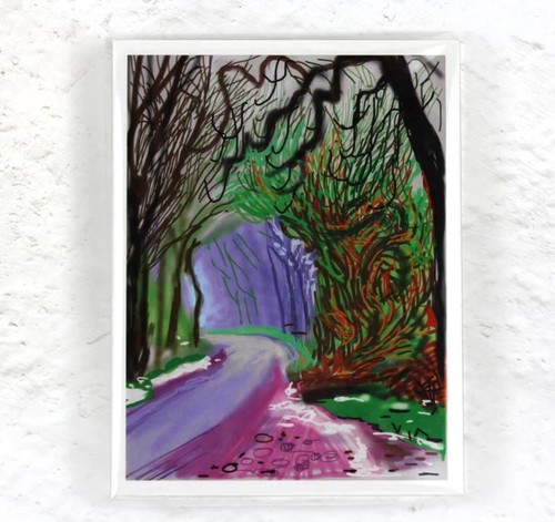 David hockney art - david,