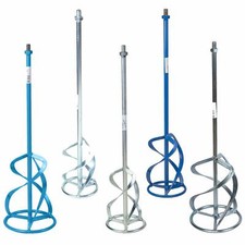 M14 Plaster Mixing Paddle 3 Blade Galvanized or Painted Mixer Stirrer