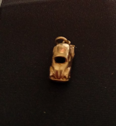 9ct yellow gold - vw, charm,