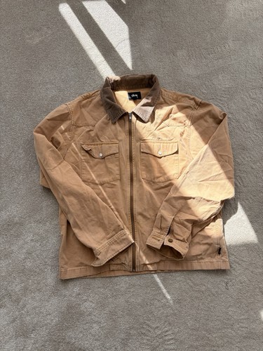 Stussy work jacket size - stussy,