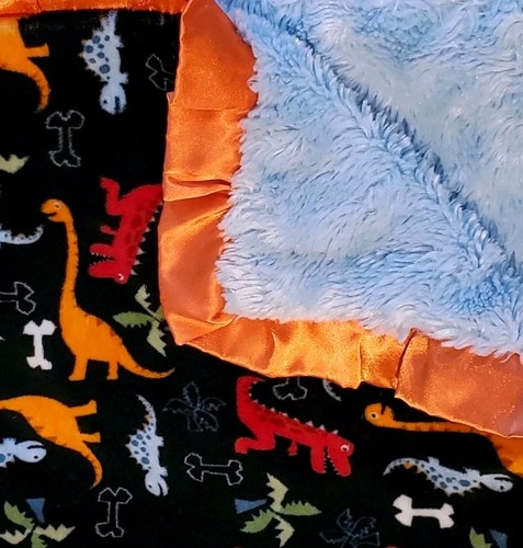 Dinosaur baby blanket satin - dinosaur,