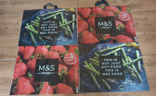 4 marks and Spencer used plastic carrier bags