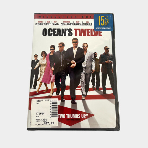 Ocean twelve dvd - (dvd,, 2005
