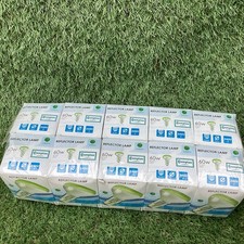 10 Pack Crompton 60W R80 Green Reflector Disco Spot Light  Bulbs E27 Screw Lamps