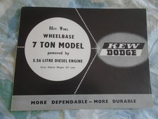 Kew Dodge 7 Ton Model Truck