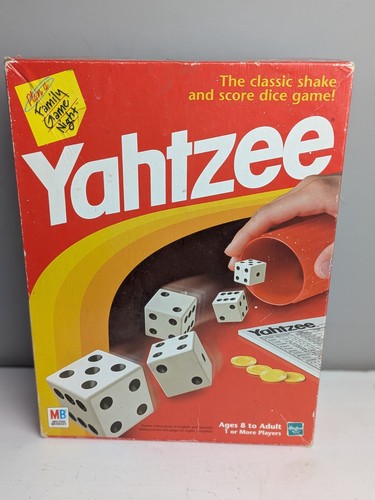 Vintage games yahtzee - vintage,