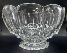 Vintage MCM Large Heavy fluted