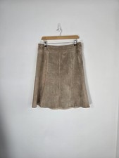 Nicole Farhi Suede Skirt
