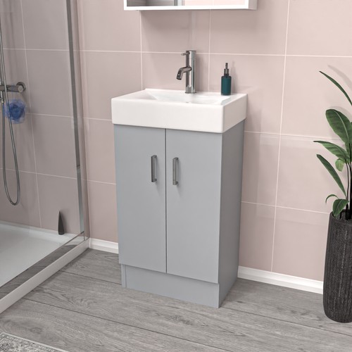 Nes home matte grey 450mm - nes,