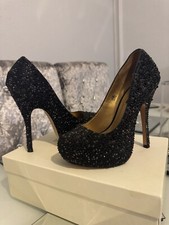 Benjamin Adams High Heel Shoes size 5 black 
