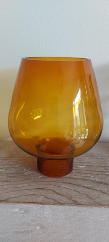 Rare vintage amber mid century - rare,