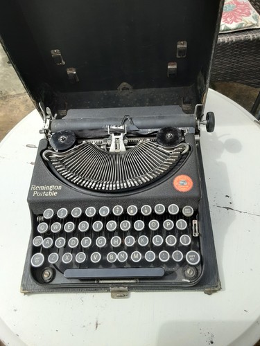 Remington portable typewriter - remington,