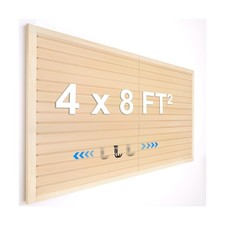 [8x4 Ft²] PVC Slat Wall