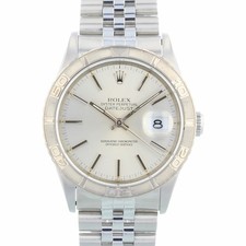 Rolex Datejust Turn-O-Graph 16264 36 mm Silver Dial Steel Jubilee 1995 Watch