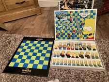Vintage The Simpsons 3D Chess