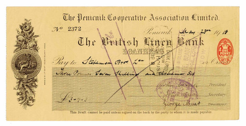 British linen bank loanhead - british, bank,