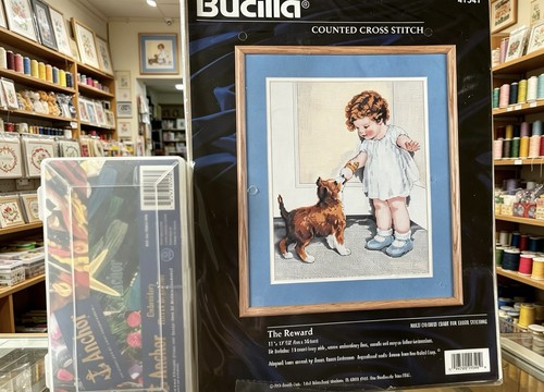 Bucilla counted cross stitch - cross,