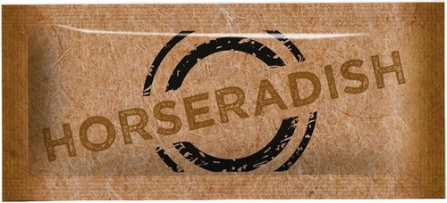 Horseradish sauce sachets - sauce,