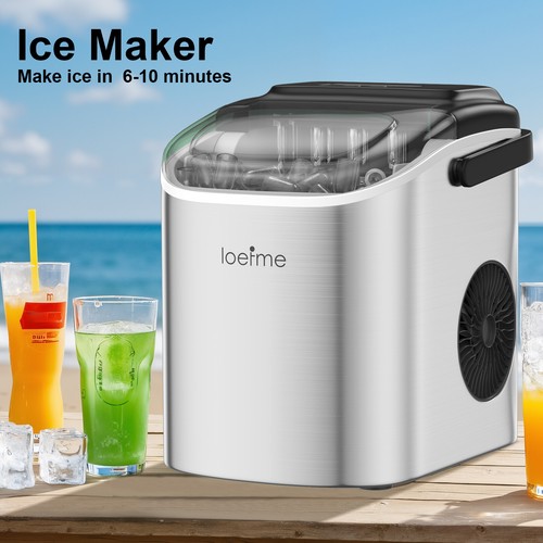Stainless steel ice - steel, maker