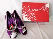 Krasceva - Purple Satin edged