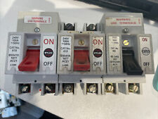 WYLEX 810 100A AC21 L1395 MAIN ISOLATOR BS5419 100 AMP RED SWITCH DISCONNECTOR