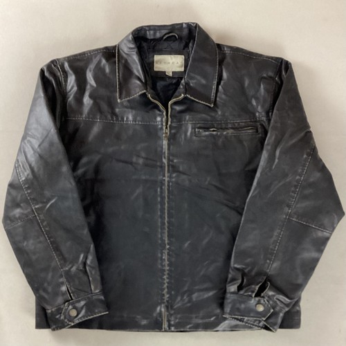 Vintage faux leather - faux,
