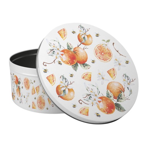 Tangerines large cake tin - large,