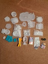 Collection of Silicone Moulds and Sundries for Resin Art. Job Lot