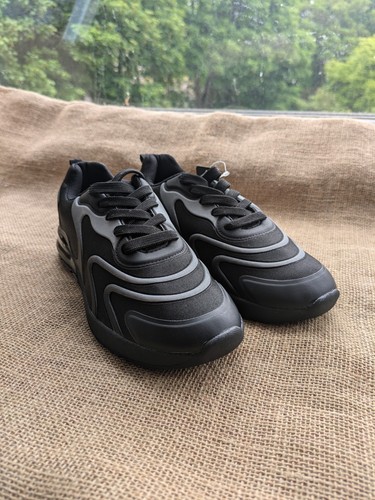 Primark black trainers size - black, uk
