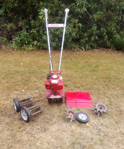 Mantis tiller scarifies - mantis,