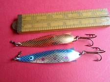 2X GOOD VINTAGE ABU SVANGSTA 18g  TOBY FISHING LURES