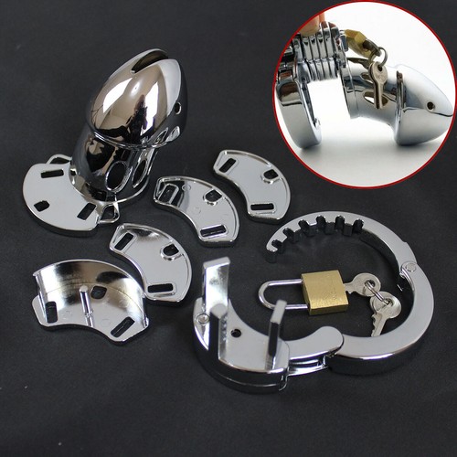 Male metal chastity device - chastity,