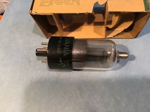 Sylvania 12f5gt tube - sylvania, tube.